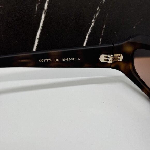 NEW GUCCI GG1787S 002 HAVANA BROWN WOMEN GUCCI SUNGLASSES